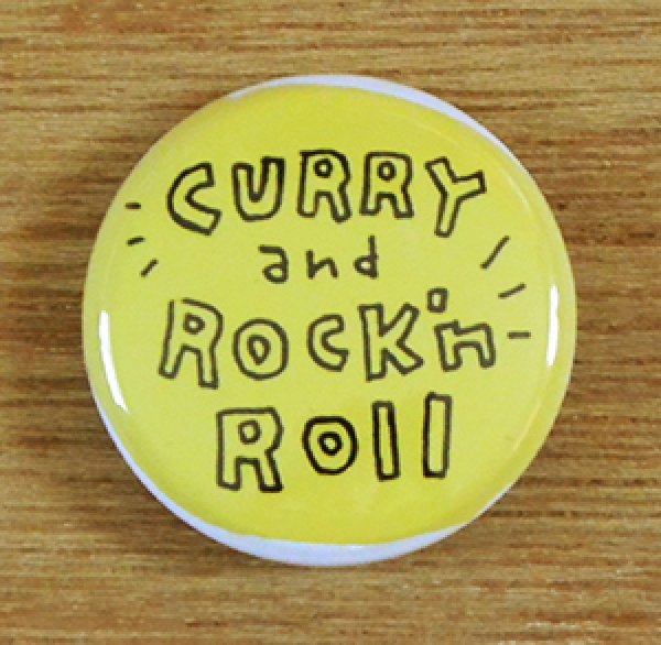 画像1: かわいしのぶ　『バッヂ　☆　CURRY and Rock'ｎRoll』 (1)