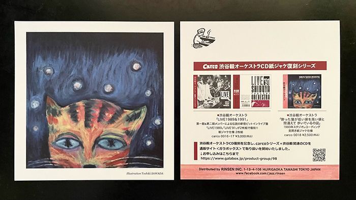画像4: 渋谷毅オーケストラ『酔った猫が低い塀を高い塀と間違えて歩いているの図』